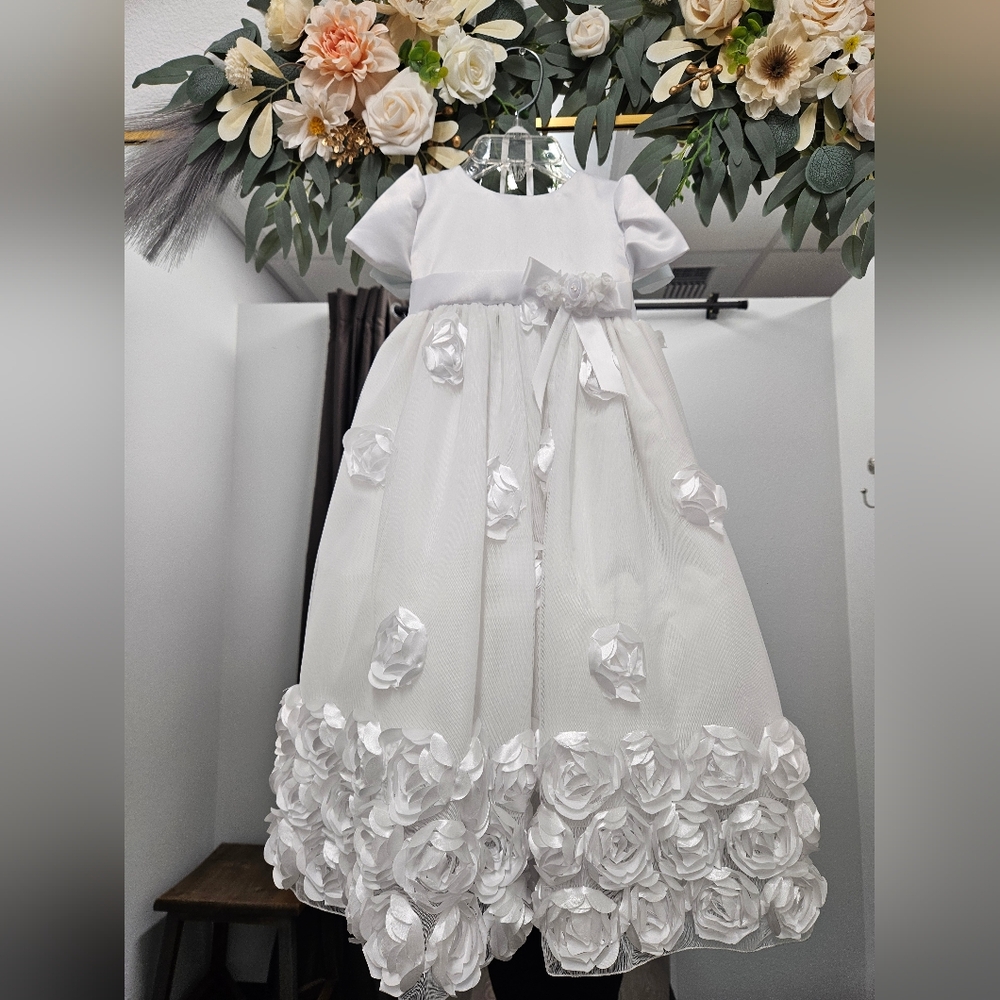 White Christening Gown